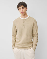 Lightweight Waffle Standard Henley