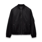 Nylon Twill Flight Jacket