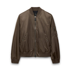 Nylon Twill Flight Jacket