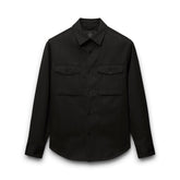 Wool Gabardine Concourse Standard Overshirt