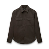 Wool Gabardine Concourse Standard Overshirt