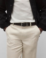 Braided Leather Belt
