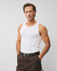 Cotton Rib Slim Tank Top