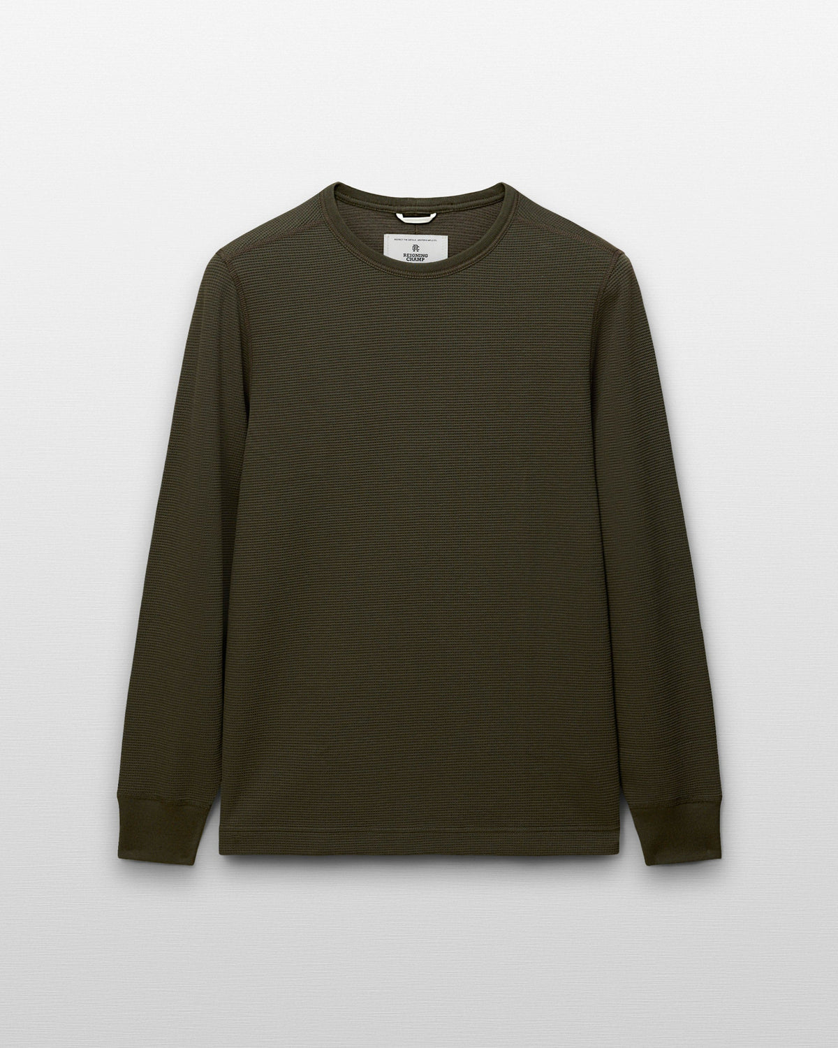 Lightweight Waffle Standard Long Sleeve