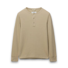 Lightweight Waffle Standard Henley