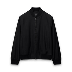 Wool Twill Bomber Jacket