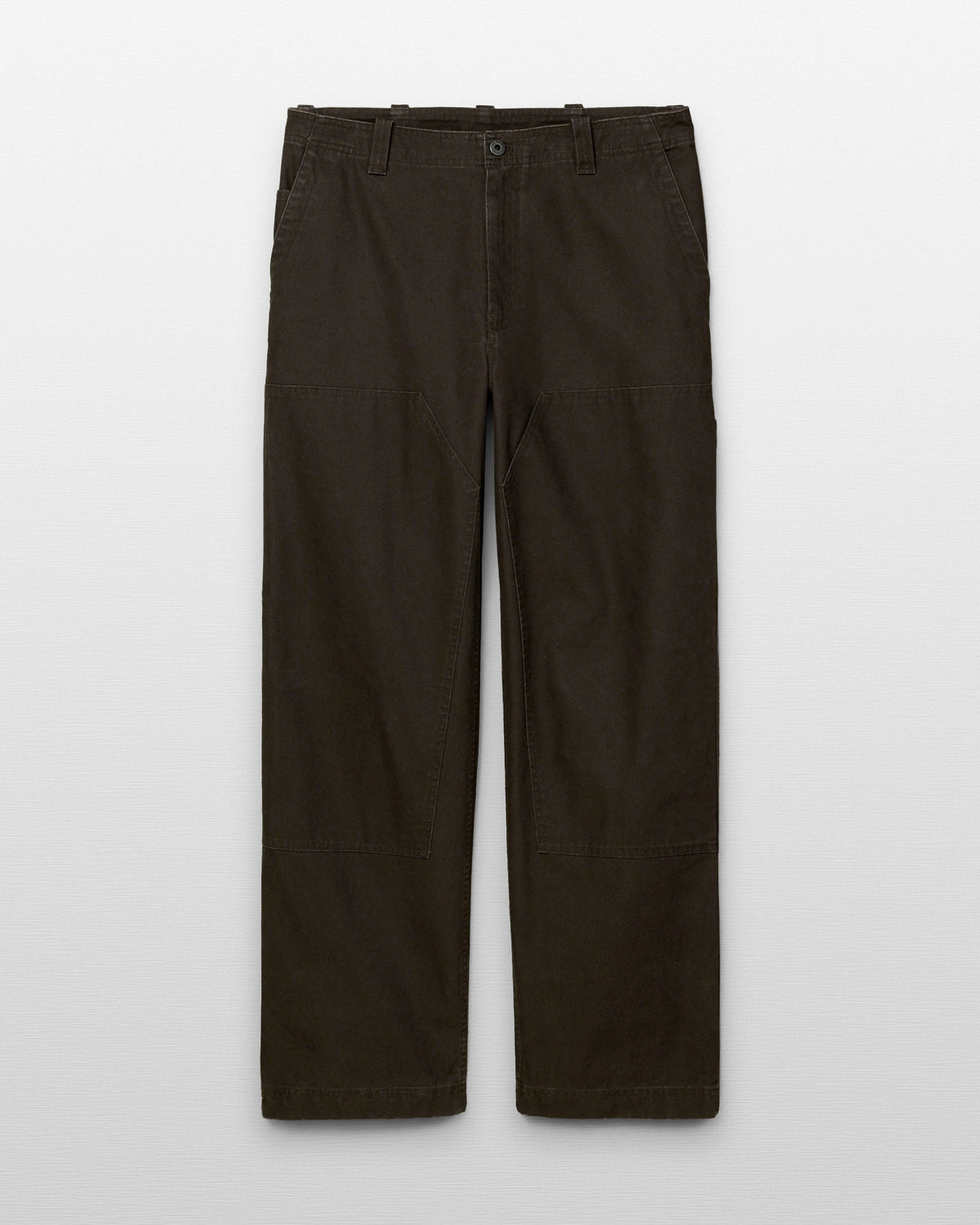 Cotton Canvas Relaxed Double Knee Pant