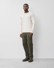 Silk Cashmere Gallery Crewneck
