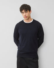 Silk Cashmere Gallery Crewneck