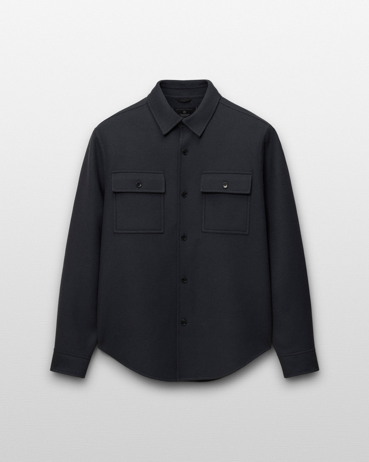 Double Face Wool Concourse Standard Overshirt