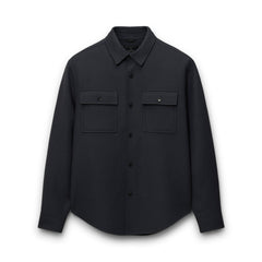 Double Face Wool Concourse Standard Overshirt