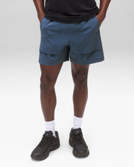 Stretch Nylon Utility Standard Swim Short 6"