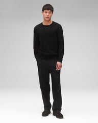 Supima Pique Ace Crewneck