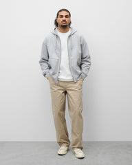 Midweight Terry Relaxed Zip Hoodie