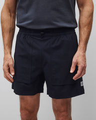 Stretch Nylon Utility Standard Swim Short 6"
